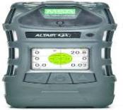 MSA MULTI-GAS DETECTOR: IP65, MSA ALTAIR 5X, SAMPLING PUMP, RECHARGEABLE LITHIUM, CO/H2S/O2/SO2, LED