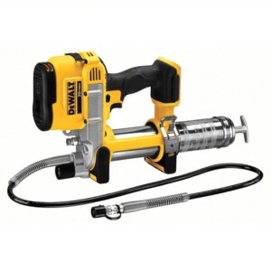 DEWALT Cordless Grease Gun: 20 V Battery Volt, Bare Tool, 5 fl oz Volume Per Min., Li-Ion, 20 V