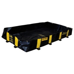 6' X 8' X 12", 355 GALLON SPILL CAPACITY, DRIVE OVER BERM, RIGID-LOCK QUICKBERM®, BLACK - 28516