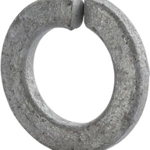 1/2 SPLIT LOCK WASHER HOT DIP GALVANIZED STEEL, MEETS ASME B18.21.1 BY MAKERS BOLT