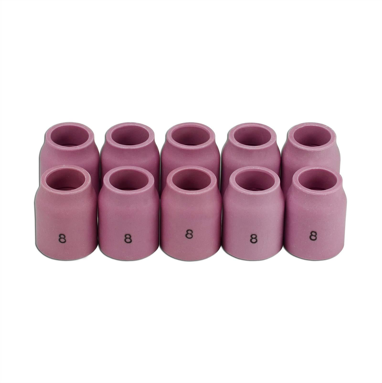 RIVERWELD TIG GAS LENS ALUMINA NOZZLE CERAMIC CUP