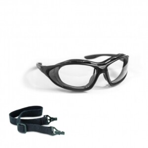 CLEAR ANTI-FOG LENS WITH FACE SEAL AND REPLACEABLE BAND ANSI Z87+ MOUNTAIN VANGARD