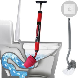 Toilet Plunger, High-Pressure Plungers for Bathroom