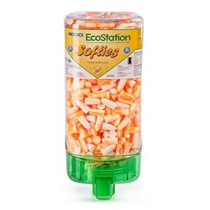 Moldex Softies® EcoStation® Uncorded Disposable Foam Earplug Dispenser 6701, NRR 33dB