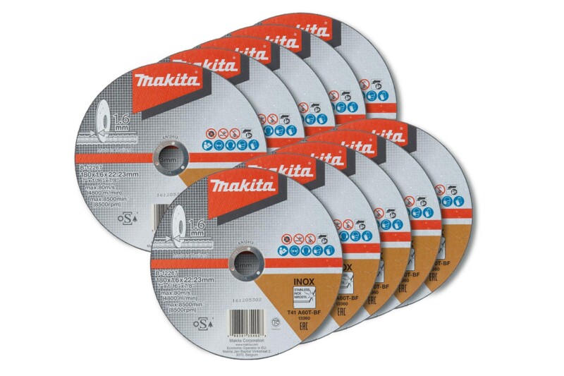 MAKITA 125MM X 1.2 X 22.23MM CUTTING DISCS