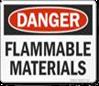 FLAMABLE MATERIALS MATERIAL: rigid unbreakable acrylic plastic