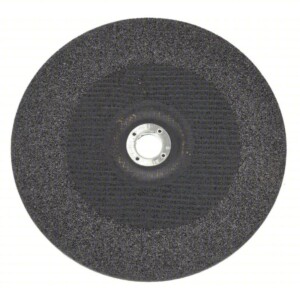 SAIT Depressed Center Grinding Wheel: Type 27, 7" x 1/4" x 7/8", Aluminum Oxide, 24 Grit, XA24Q