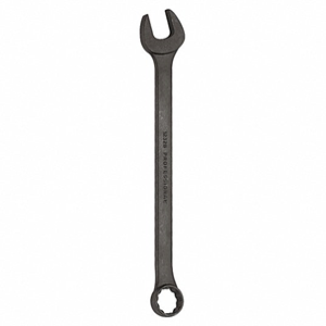 PROTO Combination Wrench: Alloy Steel, Black Oxide,