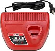 Milwaukee Genuine OEM 48-59-2401 M12 Lithium Ion 12 Volt Battery Charger w/LED Indicating, Red