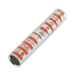 LONG BARREL COPPER SPLICE 3/0 AWG ORANGE