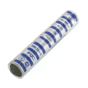 LONG BARREL COPPER SPLICE 4/0 AWG PURPLE