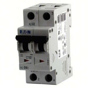 EATON IEC Supplementary Protector: 50 A Amps, 96V DC, 15kA at 277/480V AC, Lug, FAZ, 277/480V AC, C