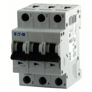 EATON IEC Supplementary Protector: 40 A Amps, 96V DC, 10kA at 277/480V AC, Lug, FAZ, 277/480V AC