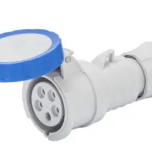 Gewiss GW62026FH IP66 / 67 / 68 / 69 Straight Socket 230V 16A 2P + E