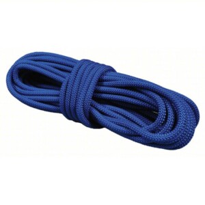 ALL GEAR General Purpose Utility Rope: Braid, 1/2 in Dia, 440 lb Working Load Limit, Polyester, Blue