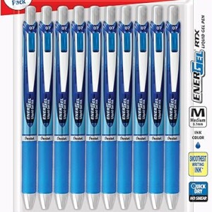 Pentel EnerGel RTX Retractable Premium Liquid Gel Pen (BLUE) (EACH)