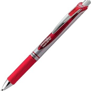 Pentel EnerGel RTX Retractable Liquid Gel Pen (0.7mm) (RED) (EACH)