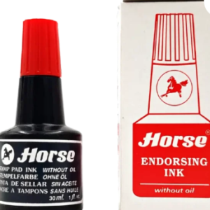 HORSE Refill Ink for Stamp Ink (RED)