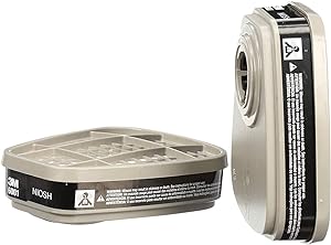3M ORGANIC VAPOUR CARTRIDGE MODEL 6001 (PAIR)