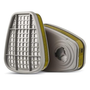 3M MERCURY VAPOR/ ORGANIC VAPOR/ ACID GAS CATRIDGE MODEL (PAIR) 6007..(REPLACEMENT FOR 6009S)