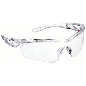 MCR SAFETY GLASSES WITH CLEAR LENS MODEL CL410