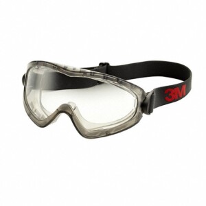3M ANTI-FOG ANSI DUST/SPLASH RATED CLEAR LENS PROTECTIVE GOGGLES GG2891-SGAF