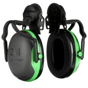 3M PELTOR X1 HARD HAT ATTACHED EARMUFFS MODEL X1P51E