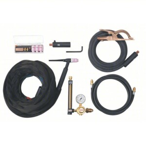 MILLER ELECTRIC TIG TORCH KIT: W-400, 25 FT, 3-PIECE,