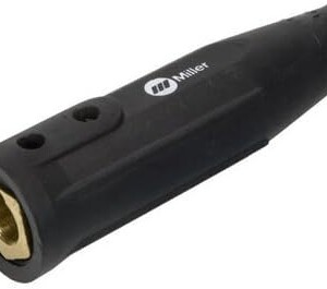 MILLER 50MM FEMALE DINSE CONNECTOR FOR #2-1/0 CABLE