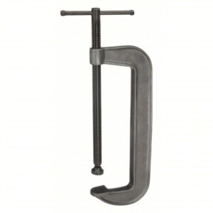 WILTON C-CLAMP: HEAVY DUTY, FLAT, SWIVEL, SLIDING T HANDLE