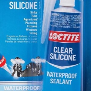 LOCTITE CLEAR SILICONE SEALANT, 2.7 FL OZ