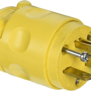 LEVITON 520PV 20 AMP, 125 VOLT,  YELLOW