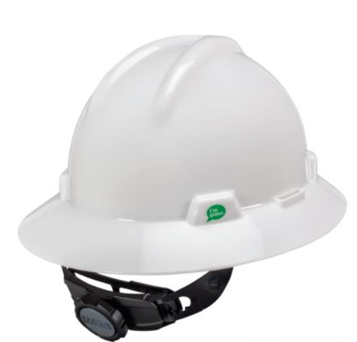 Helmet MSA Full Brim WITH SAIPEM LOGO