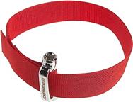 GEARWRENCH 3/8" & 1/2" Drive Heavy-Duty Oil Filter Strap Wrench, 3529D, Red