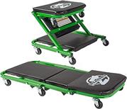 Pro-LifT C-2036DG Black/Green 300 Lbs Mechanic Creeper