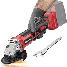 Cordless Power Angle Grinder for Milwaukee 18v Battery, Ecarke 4-1/2-INCH Electric Brushless Grinder 8500 RPM with Adjustable Handle, Cut Off Tool for Grinding Wheels, Cutting, Industrial, Grind